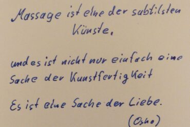 Heilung entsteht durch dich selbst